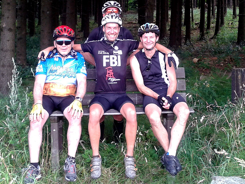 Werner, Doc, Rallye und Andreas